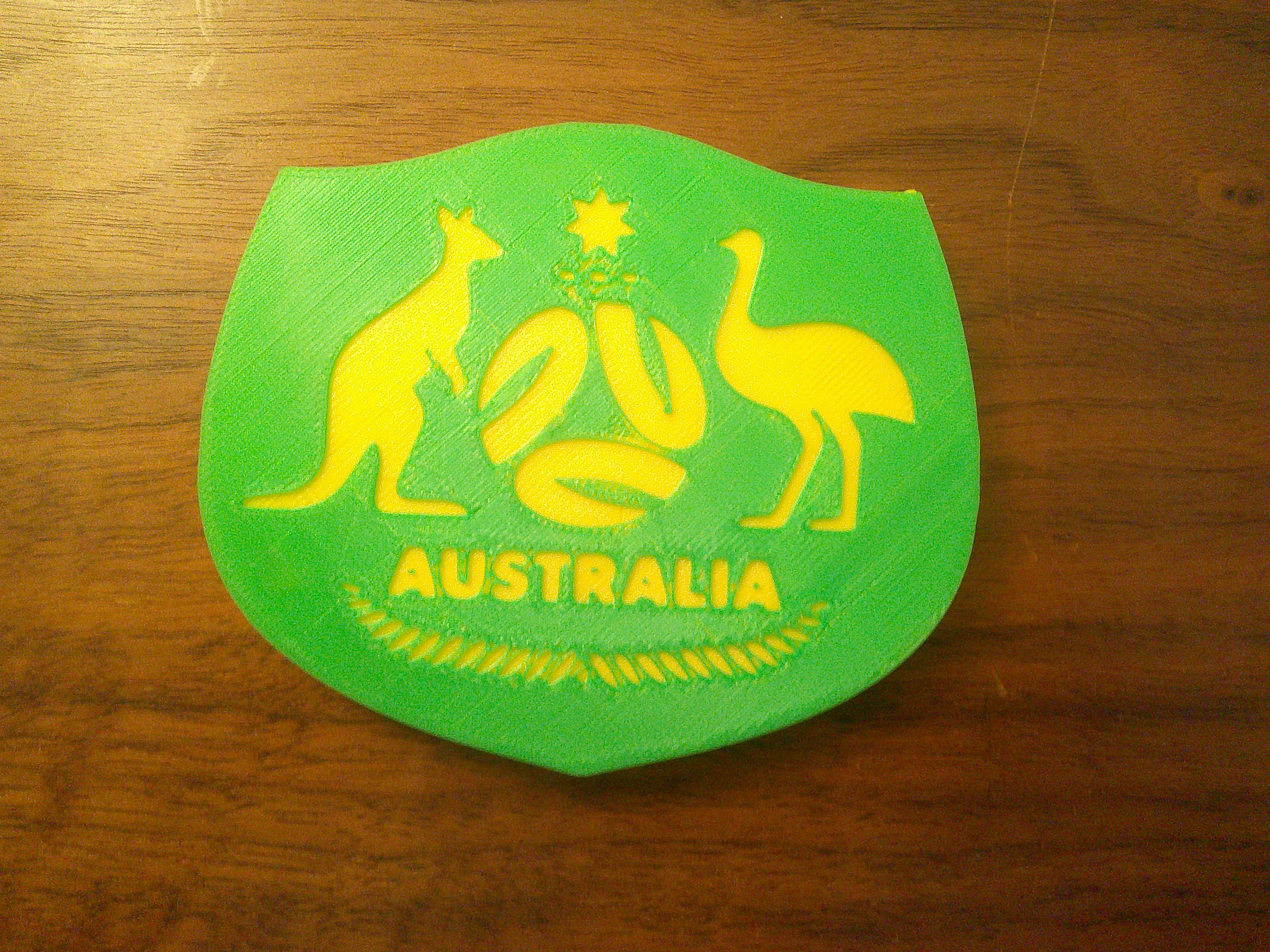Australia National Football Team Logo Coaster or Plaque