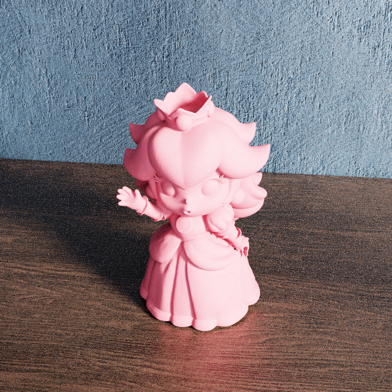 Chibi Peach by José Pedro | Download free STL model | Printables.com