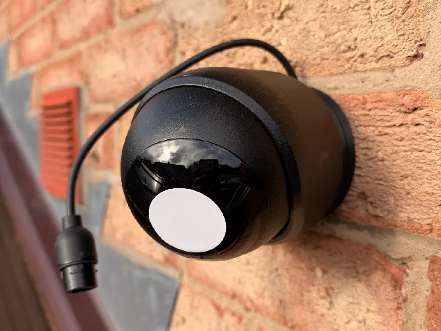 Unifi G6 Turret Camera angled wall mount