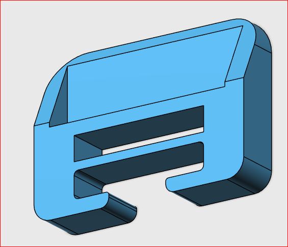 Slider for the back of a dresser or desk draw