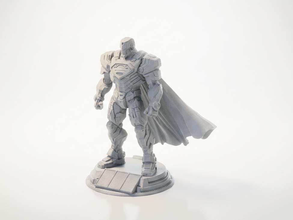 Superman Armored Figurine DC Comics 3D Printable