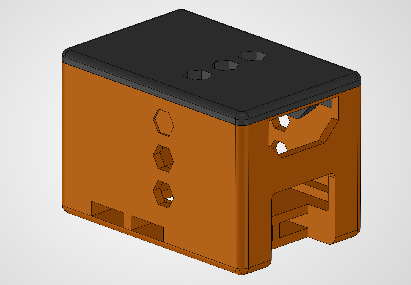 Silpeed NanoKVM Lite enclosure (with vents)