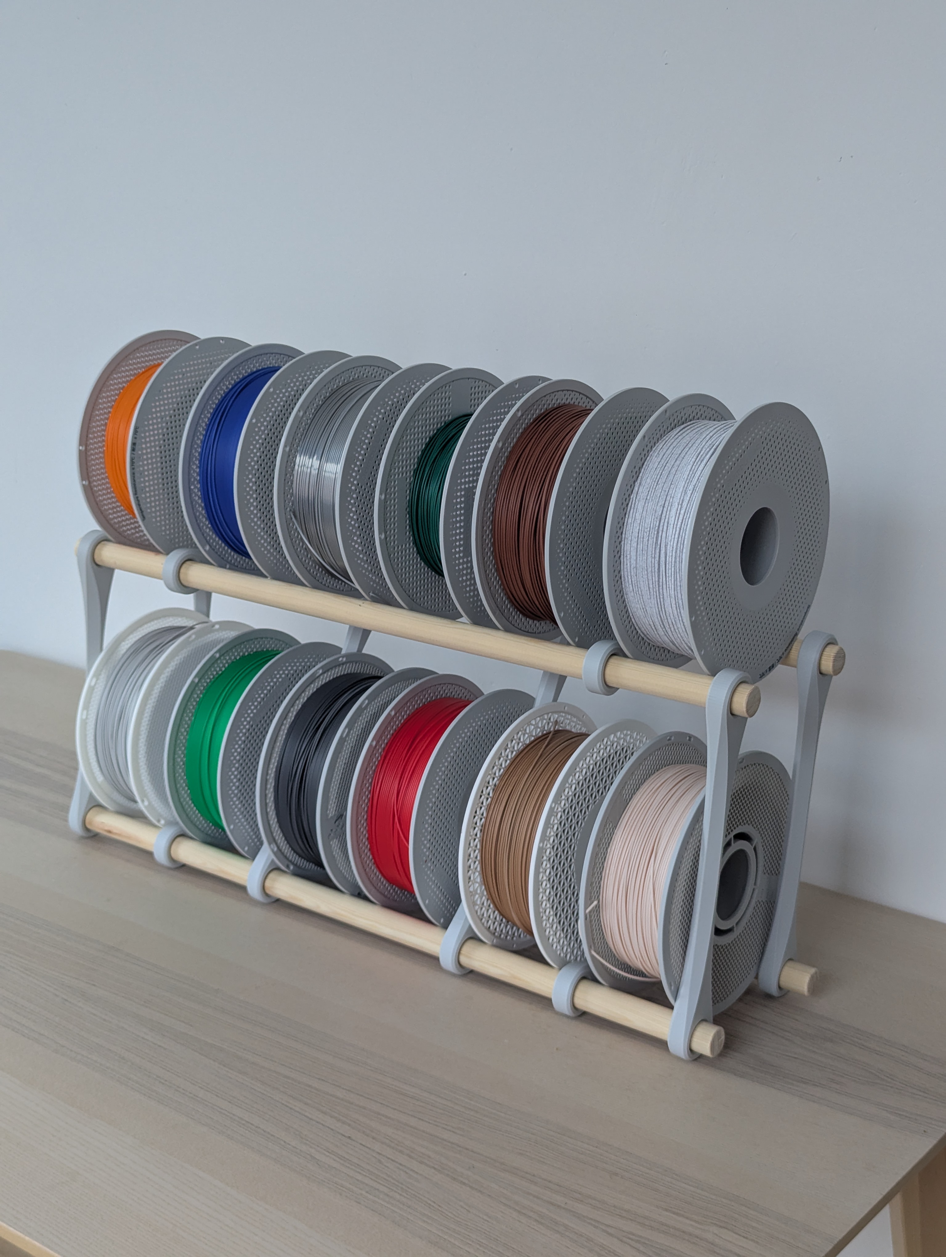 Truss-like Spool Rack