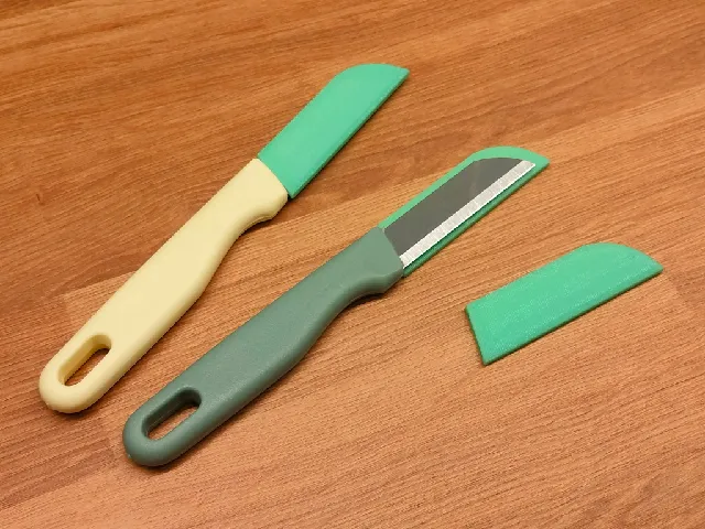 Small kitchen knife sheath - peeler - protection - sharp - cutting - chopping - common - potato - paring - chef