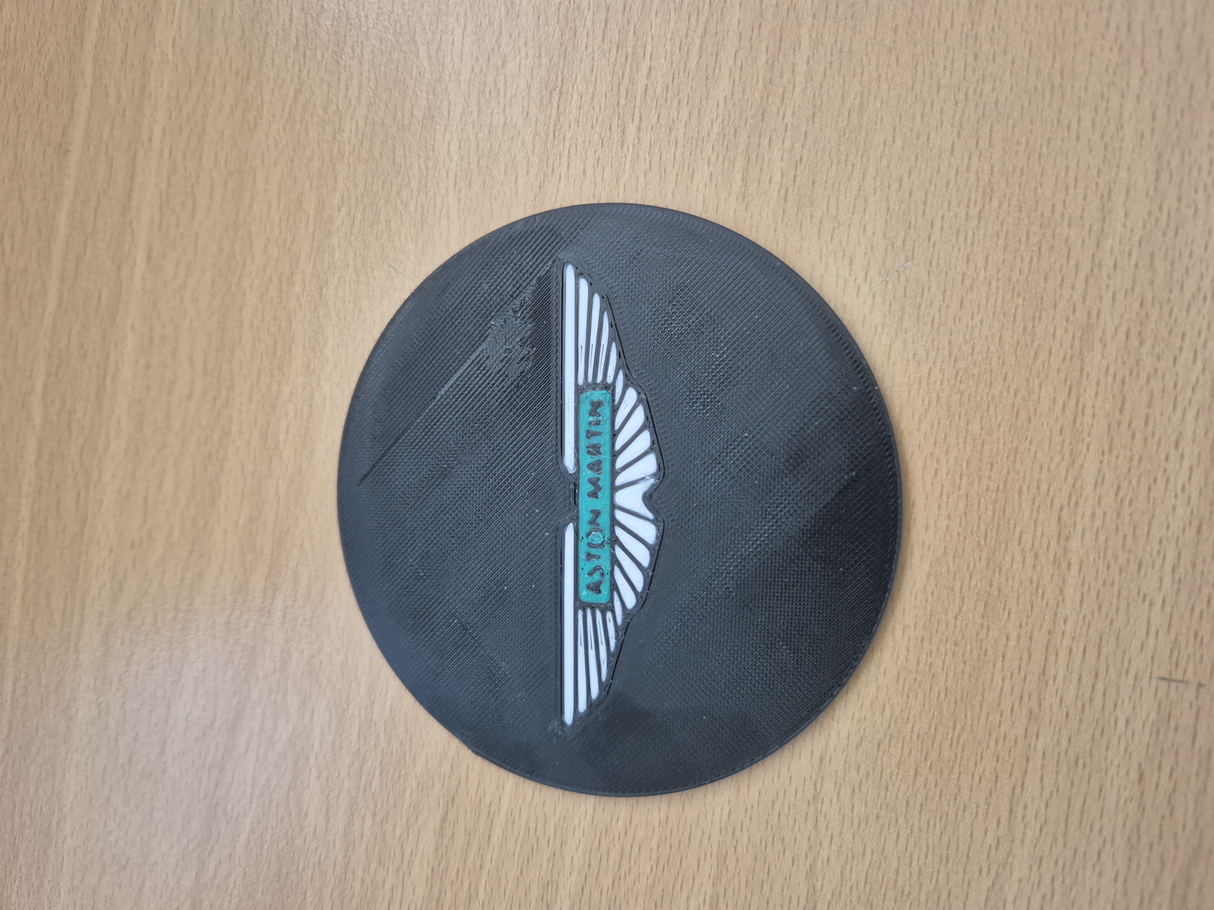 Coaster of the F1 team Aston Martin