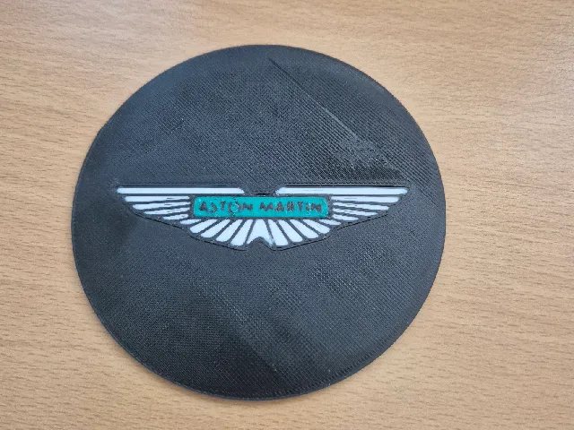 Coaster of the F1 team Aston Martin