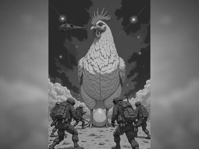 Chicken Hunt Hueforge