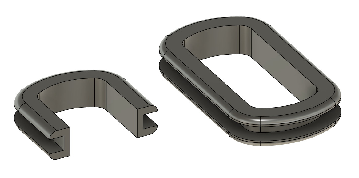 Quadmula F5slpit Grommet
