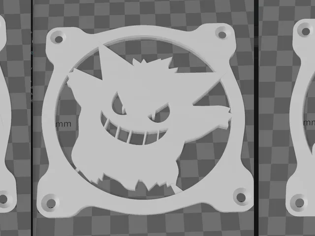 3* 120mm Fan grille POKEMON