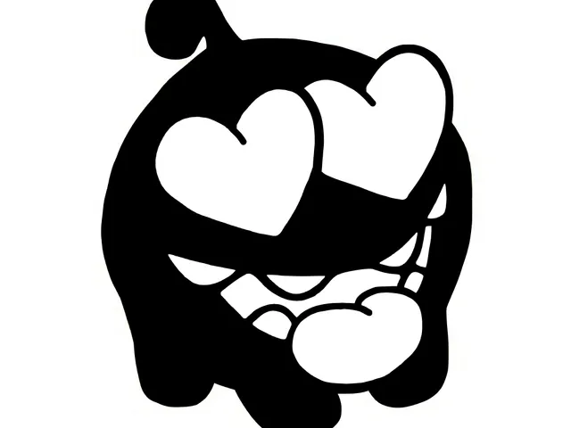 Heart-Eyed Frog Valentine — Laser Cut DXF