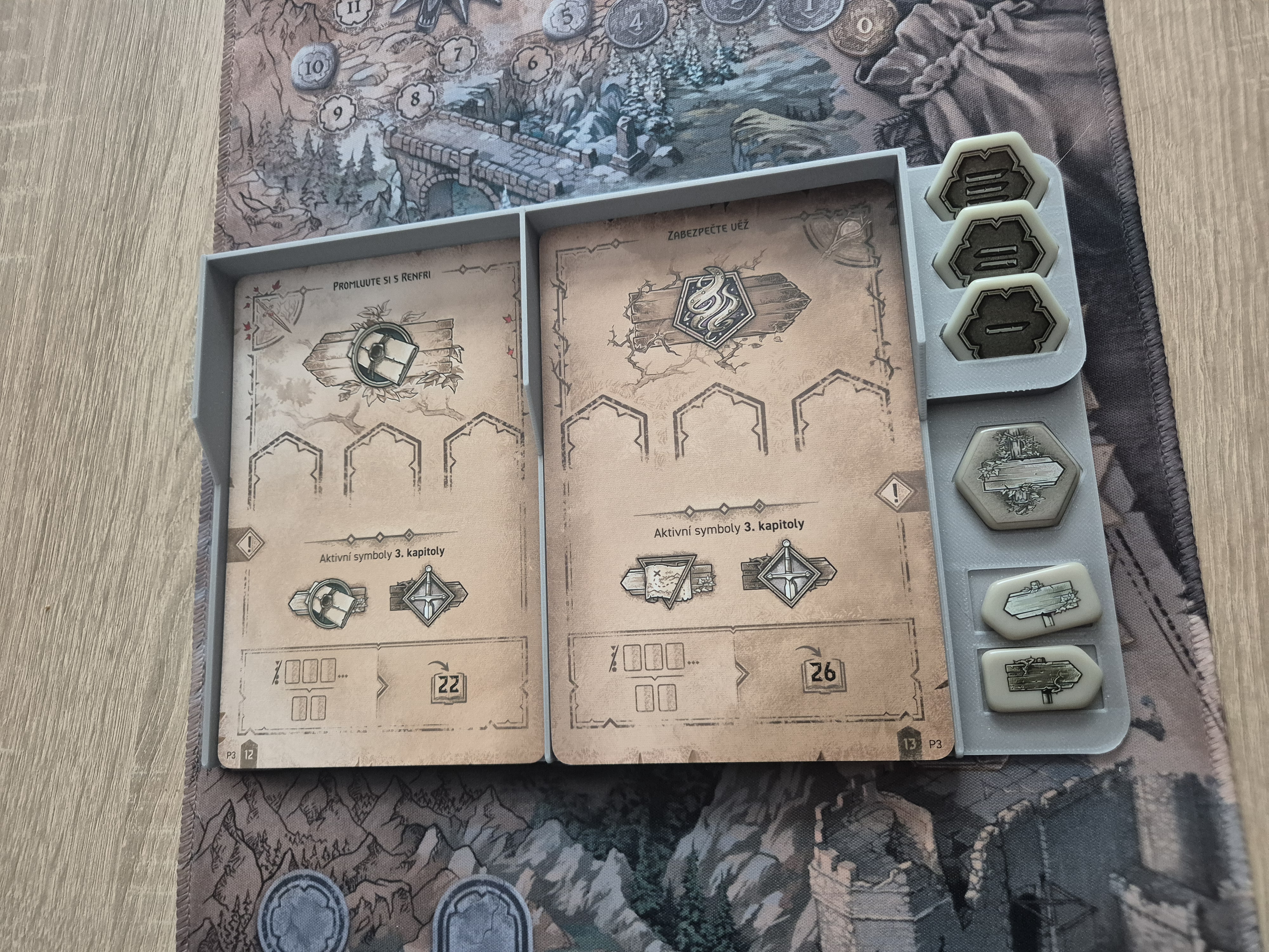 The Witcher Path of Destiny - story pad