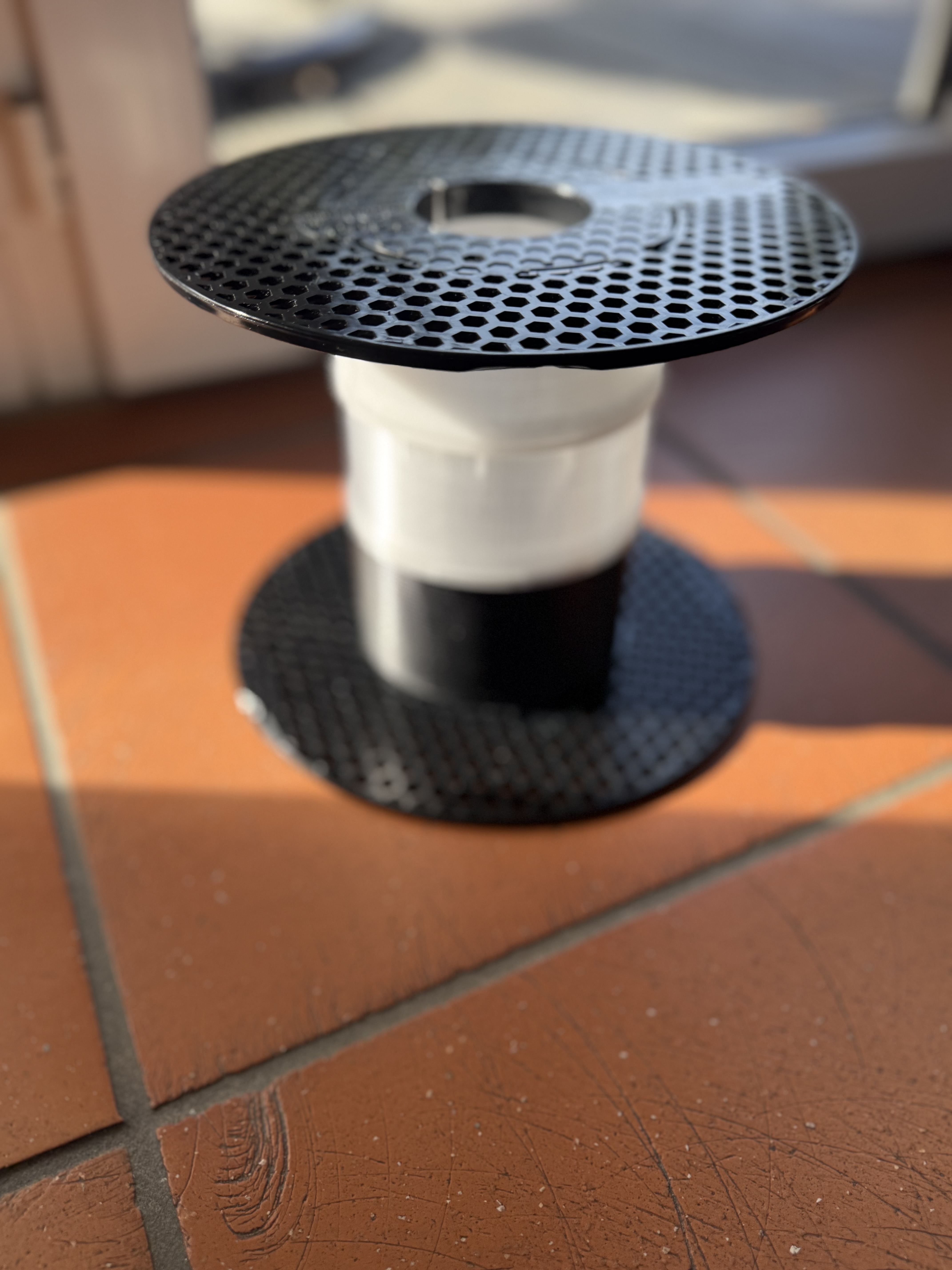 Prusament Spool Upcycling Tornado Warning Device or Garden Light