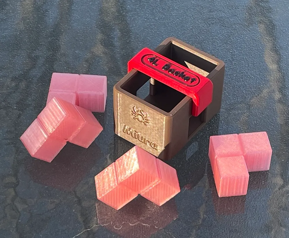 4L Basket Packing Puzzle by Crab | Download free STL model