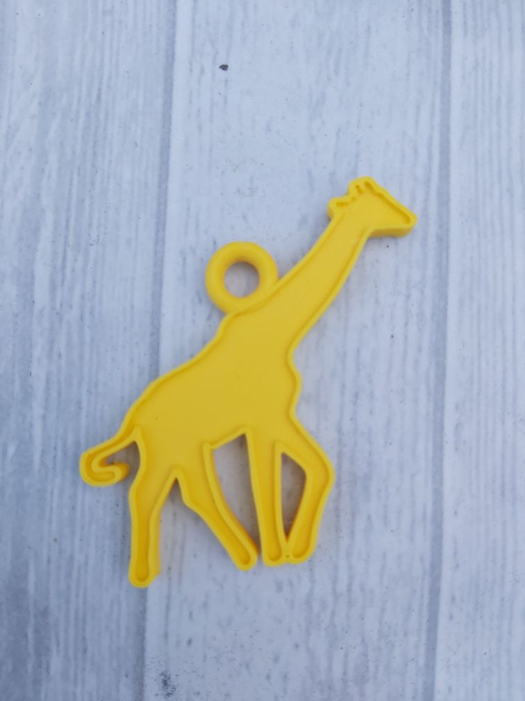 giraffe keychain — miniatura 2