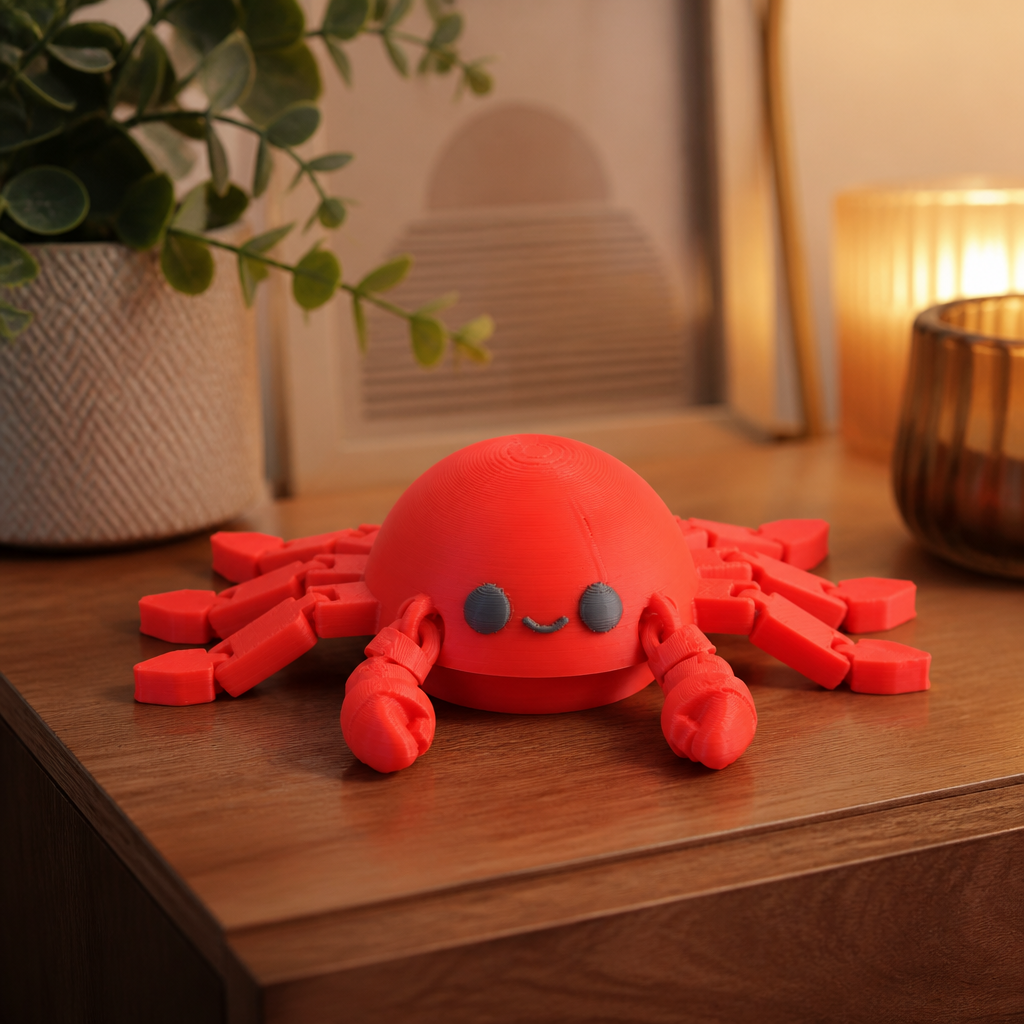 Clicker Crab Flexi  Fidget Toy