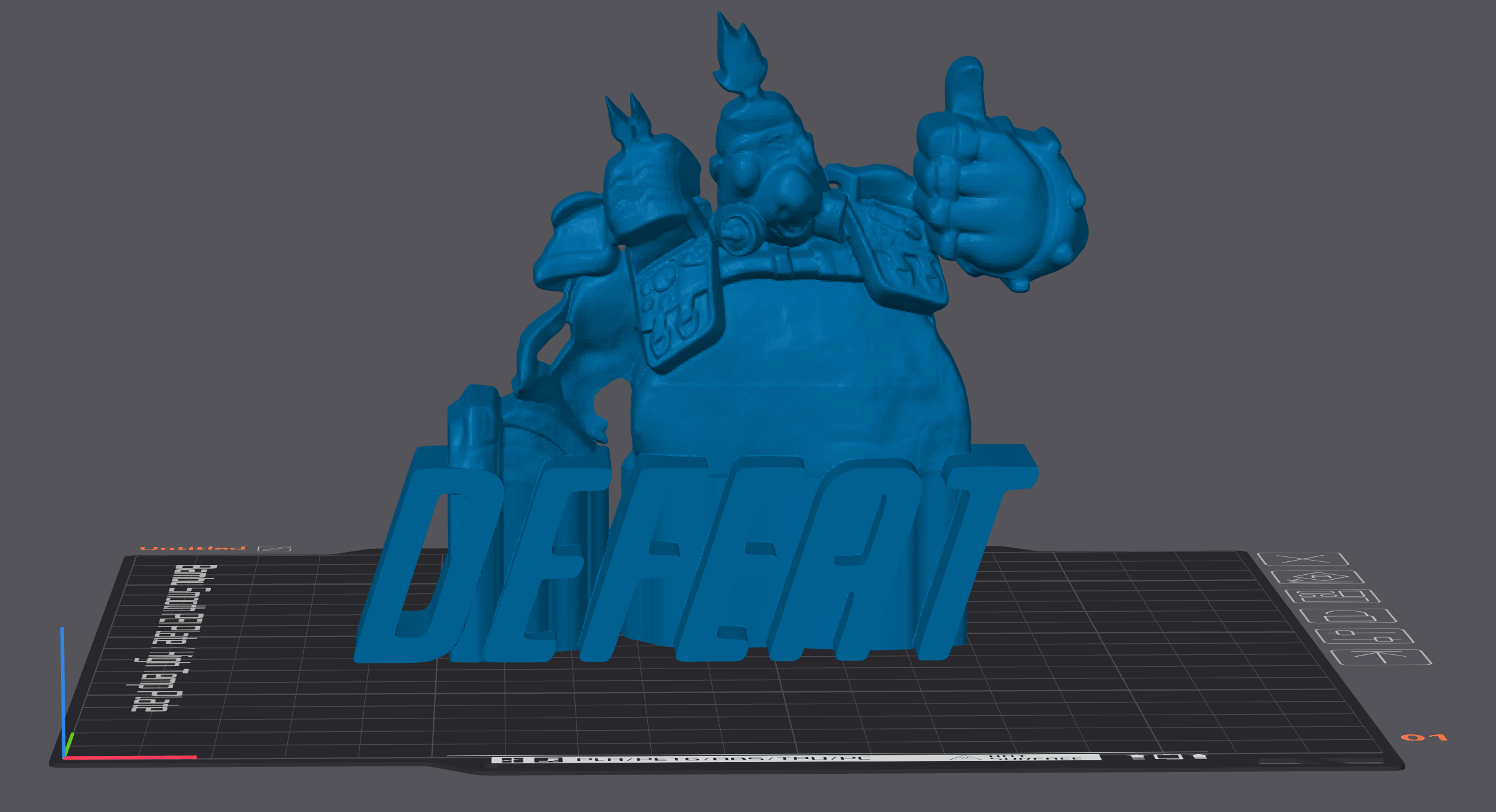 Roadhog celebrates defeat