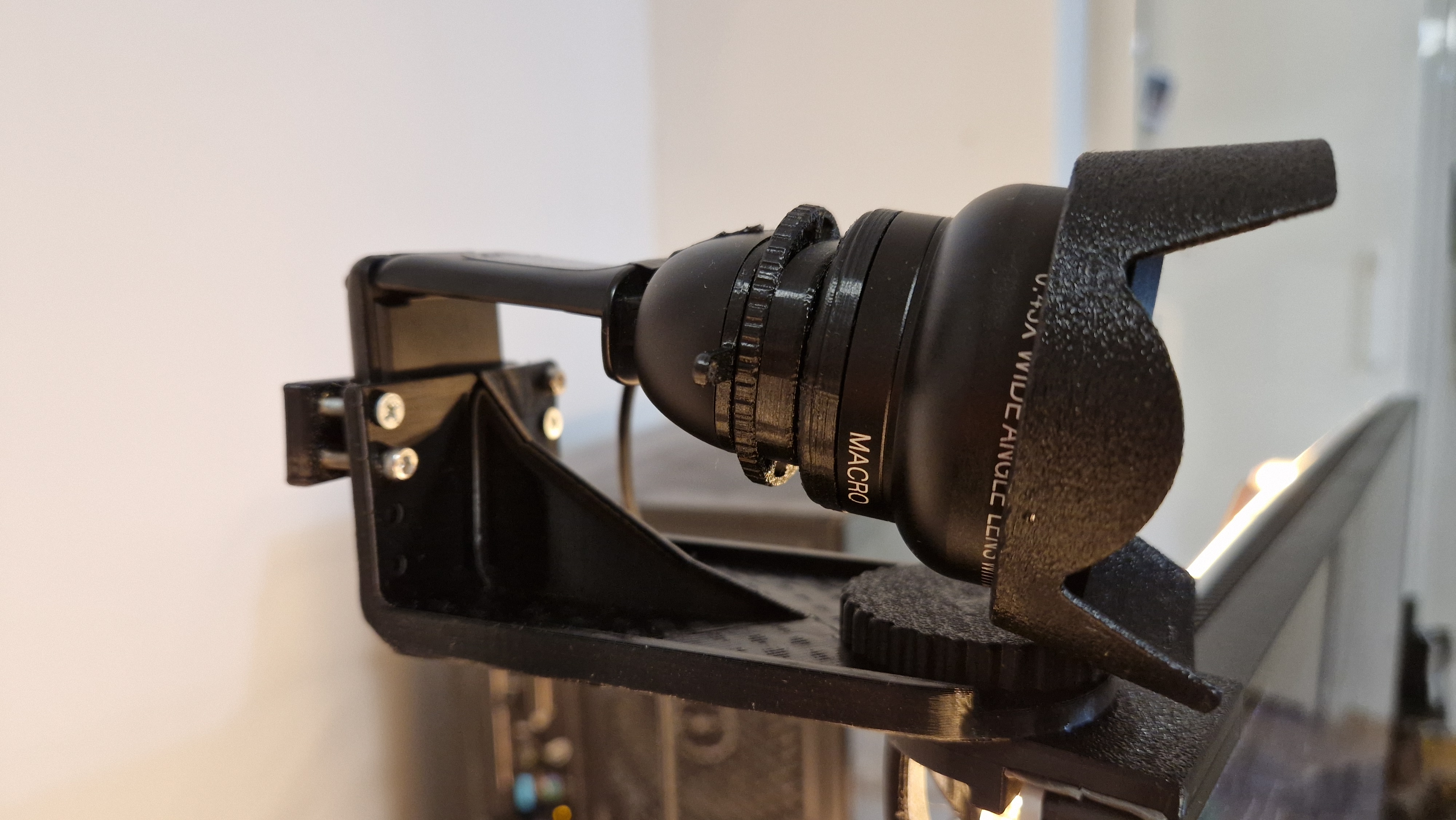 Adjustable Monitor-Top Webcam Mount (Horizontal Rotation)