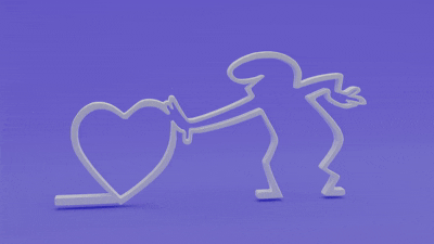 La Linea Minimalist Wall Art – “Heart Carrier”