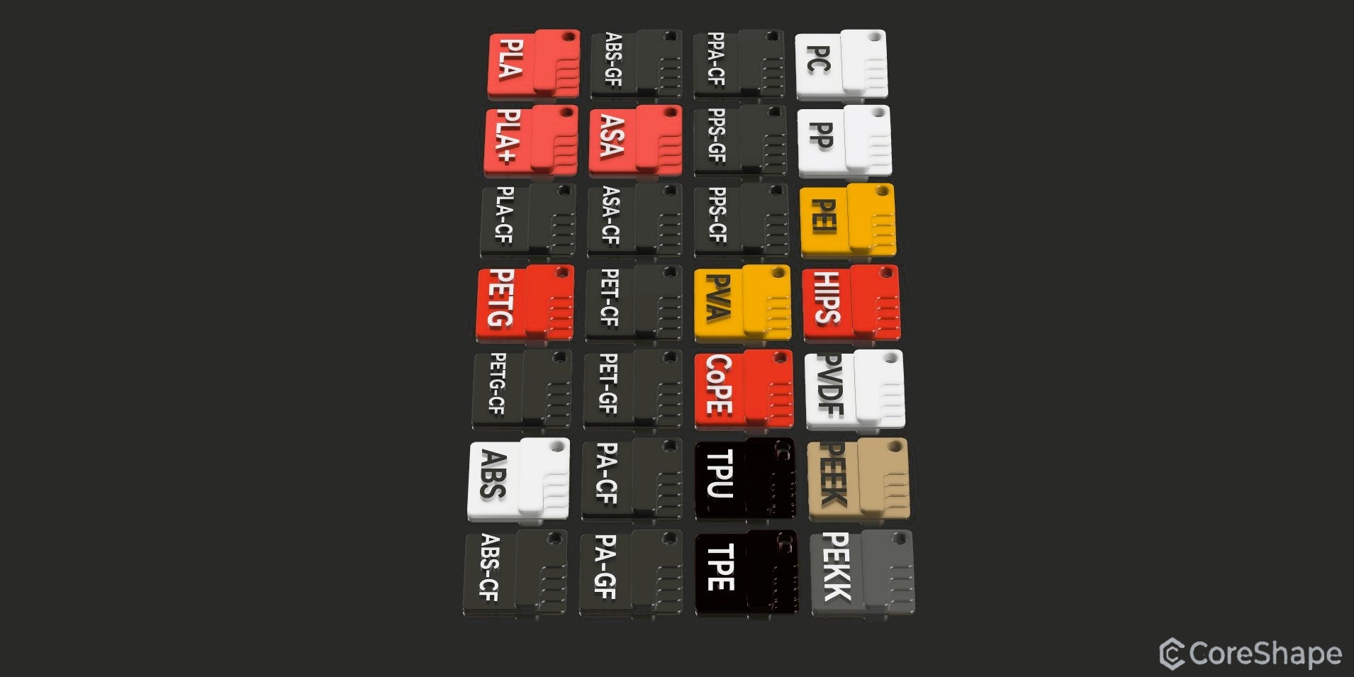 Filament Swatches (Multiple Materials) — miniatura 6