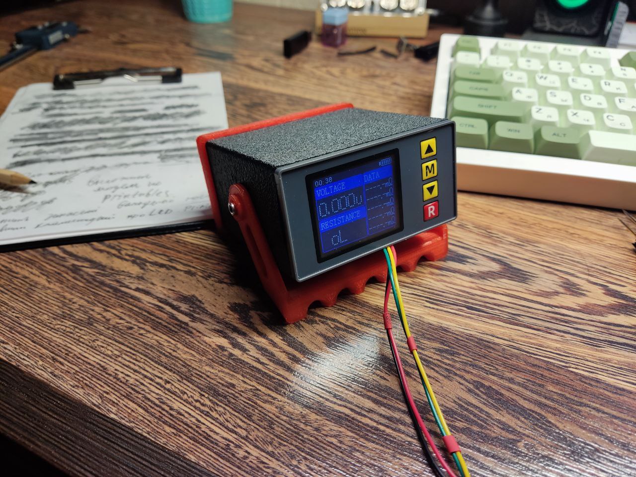 TS457 mOhm Meter module enclosure