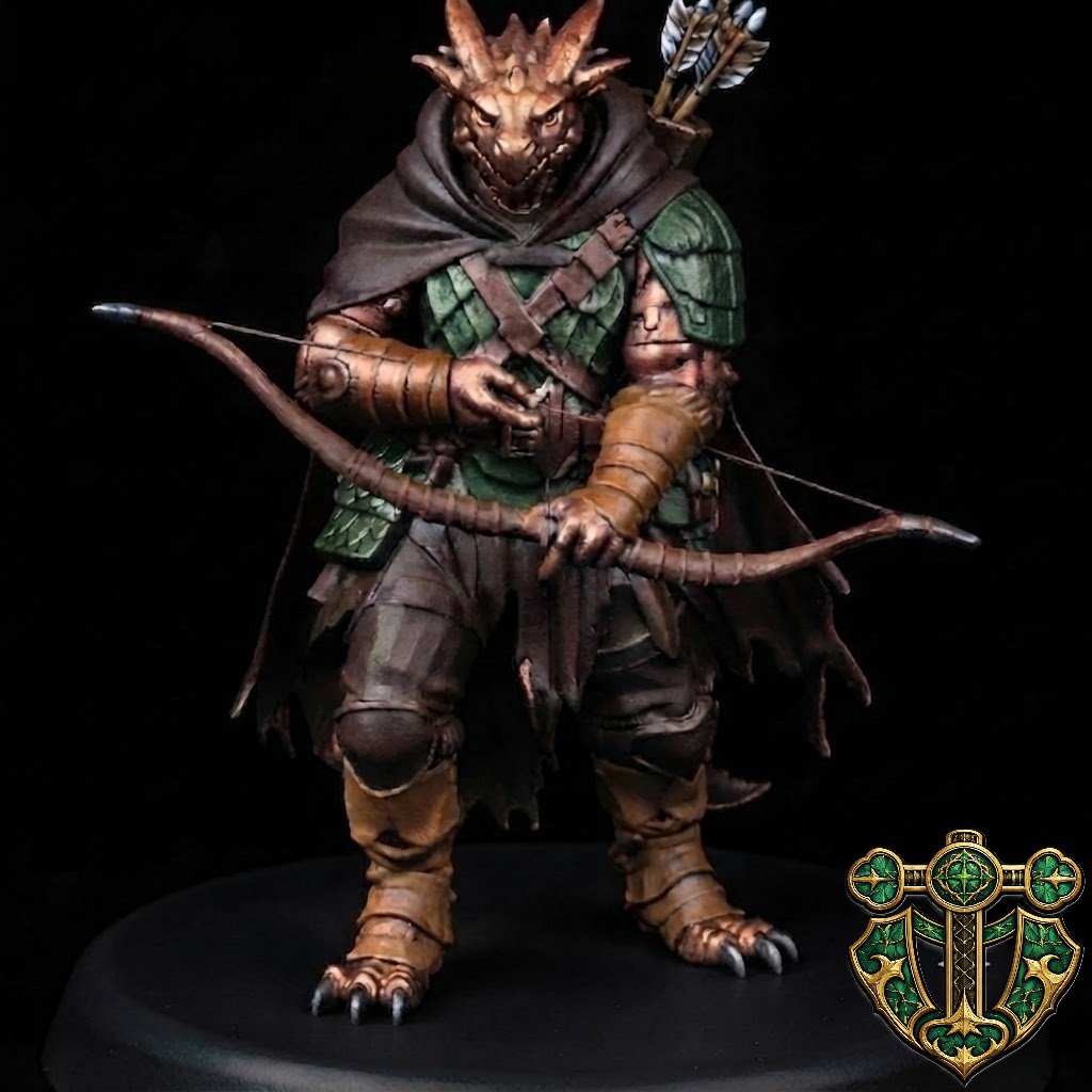 Miniatura 2 do modelo 3D Dragonborn Ranger