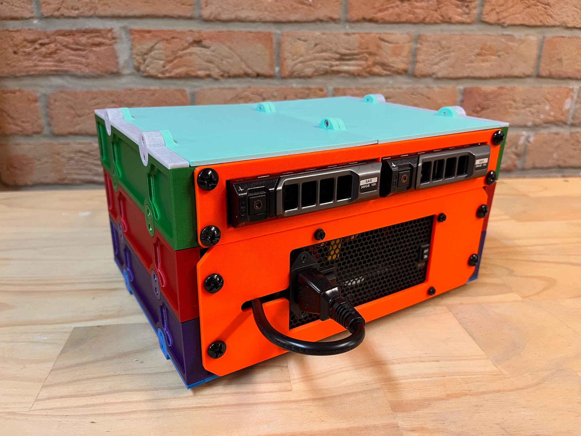 Thumbnail 2 of 3D model Modular 10 Inch Server Rack
