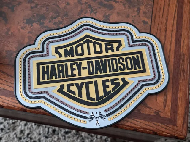 Harley Logo/mini cribb board
