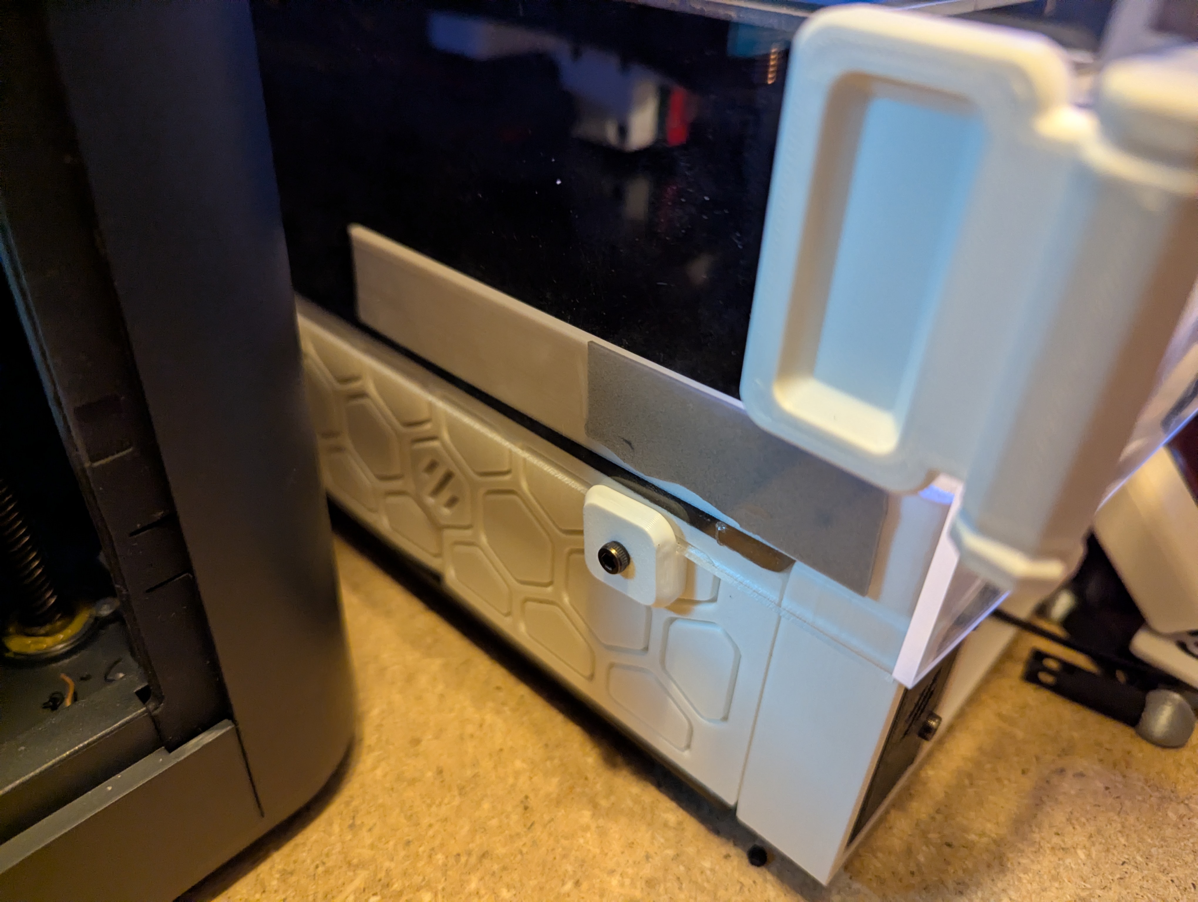 Enderwire Front Extension Panel Mount Mod 3D model