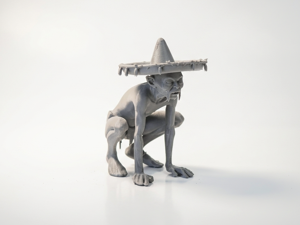 Smiguel Gollum Figure Lord of the Rings 3D Printable