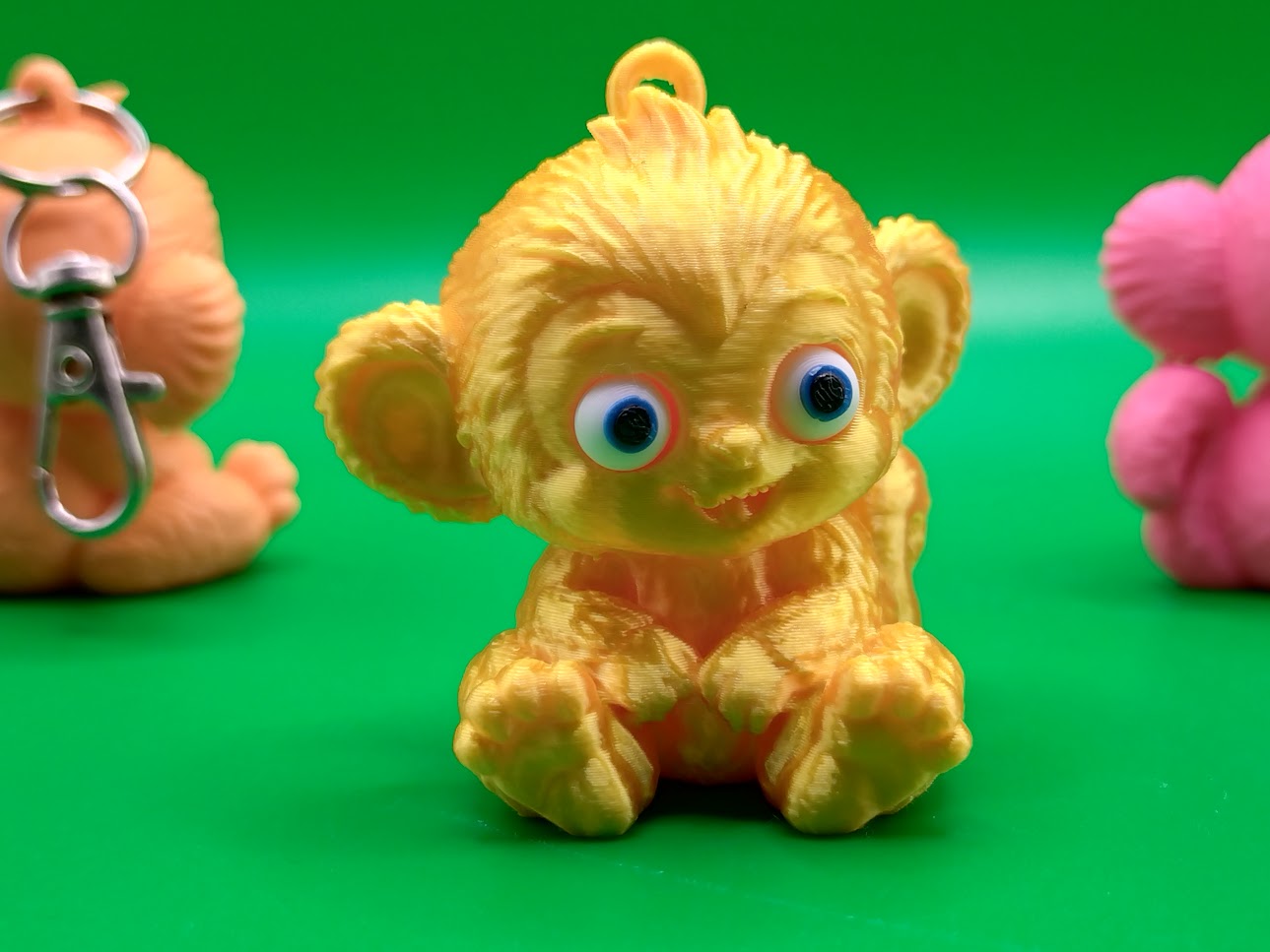 Miniatura 4 do modelo 3D Monkey pendant
