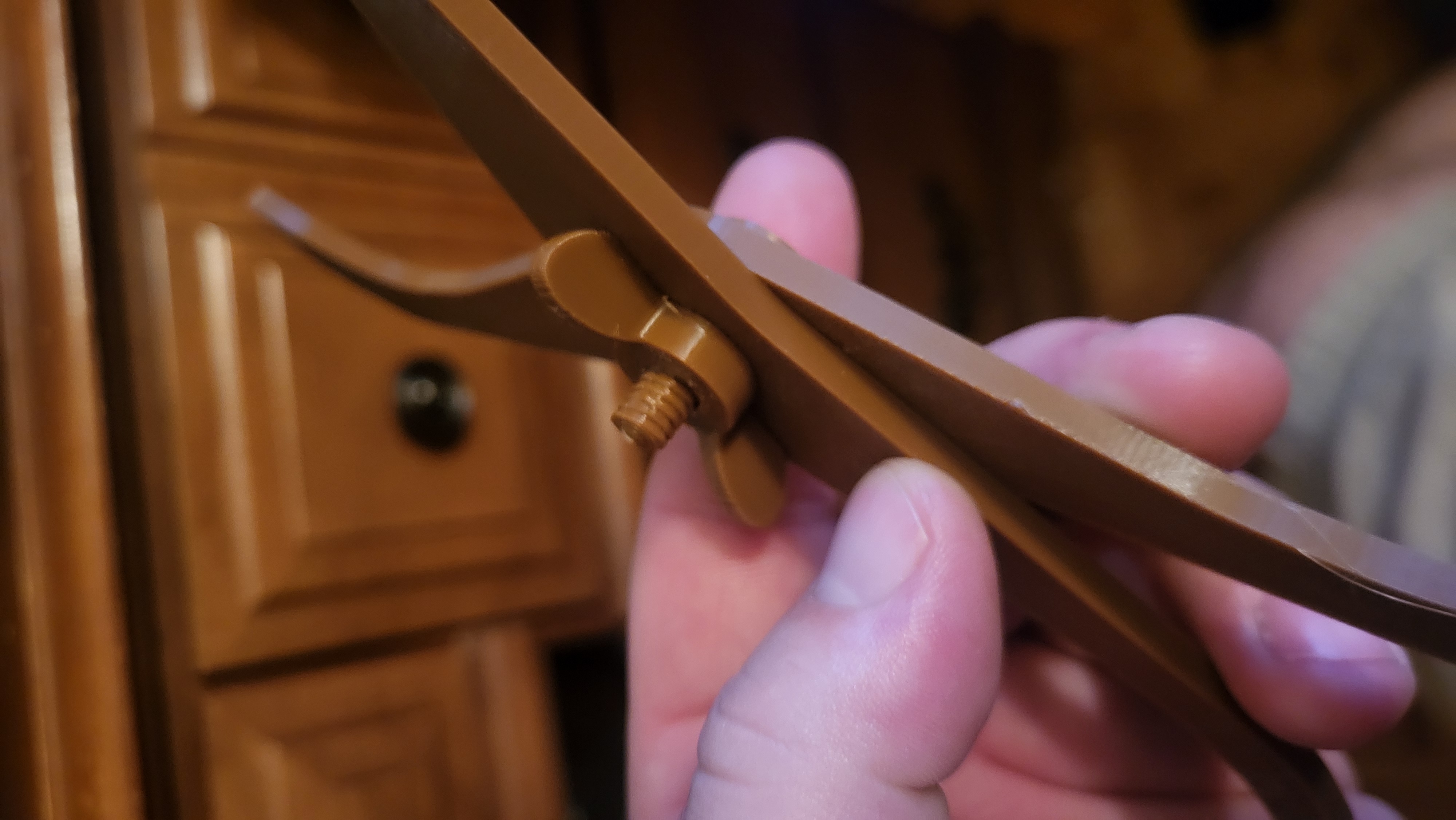 Square bolt and Butterfly nut for Pottery Lid Caliper