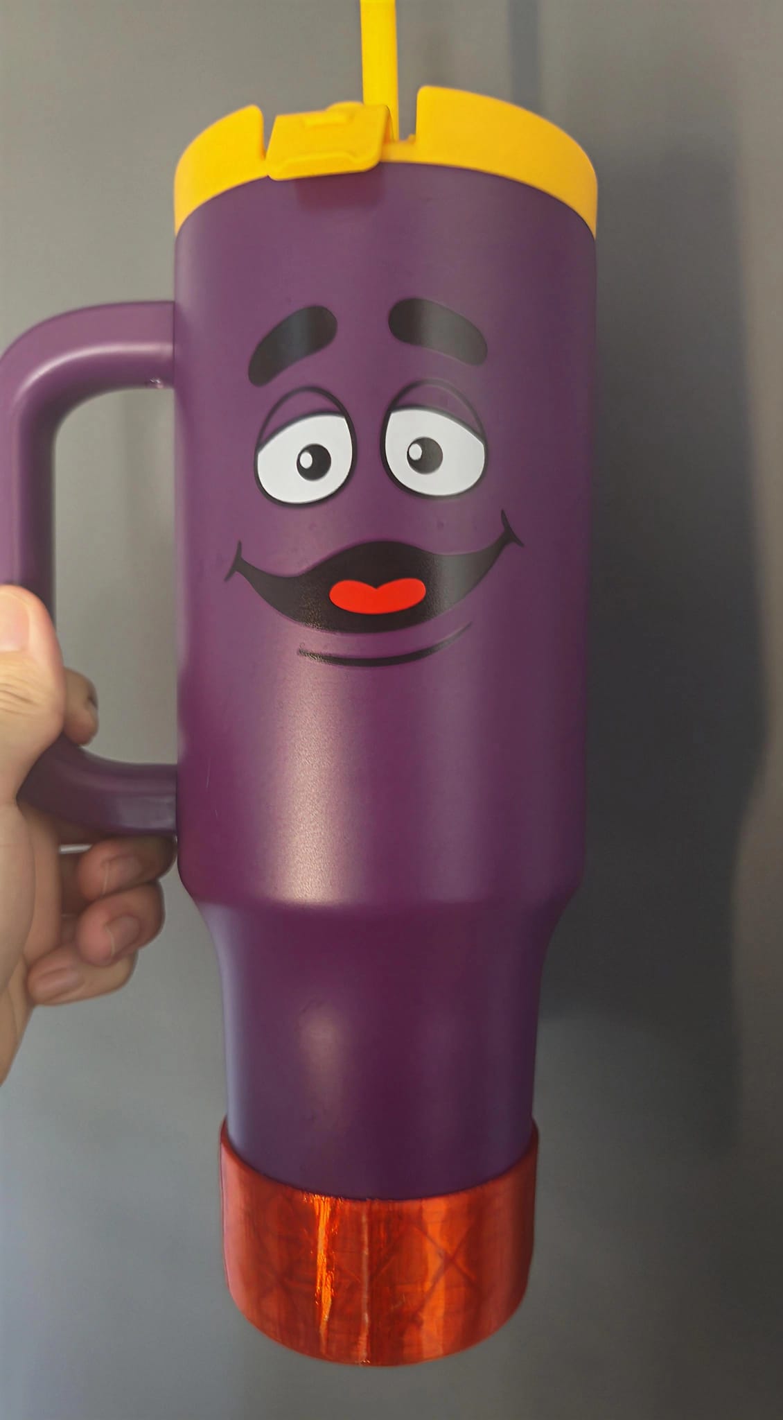 Mcdonald Grimace thumbler tpu sock