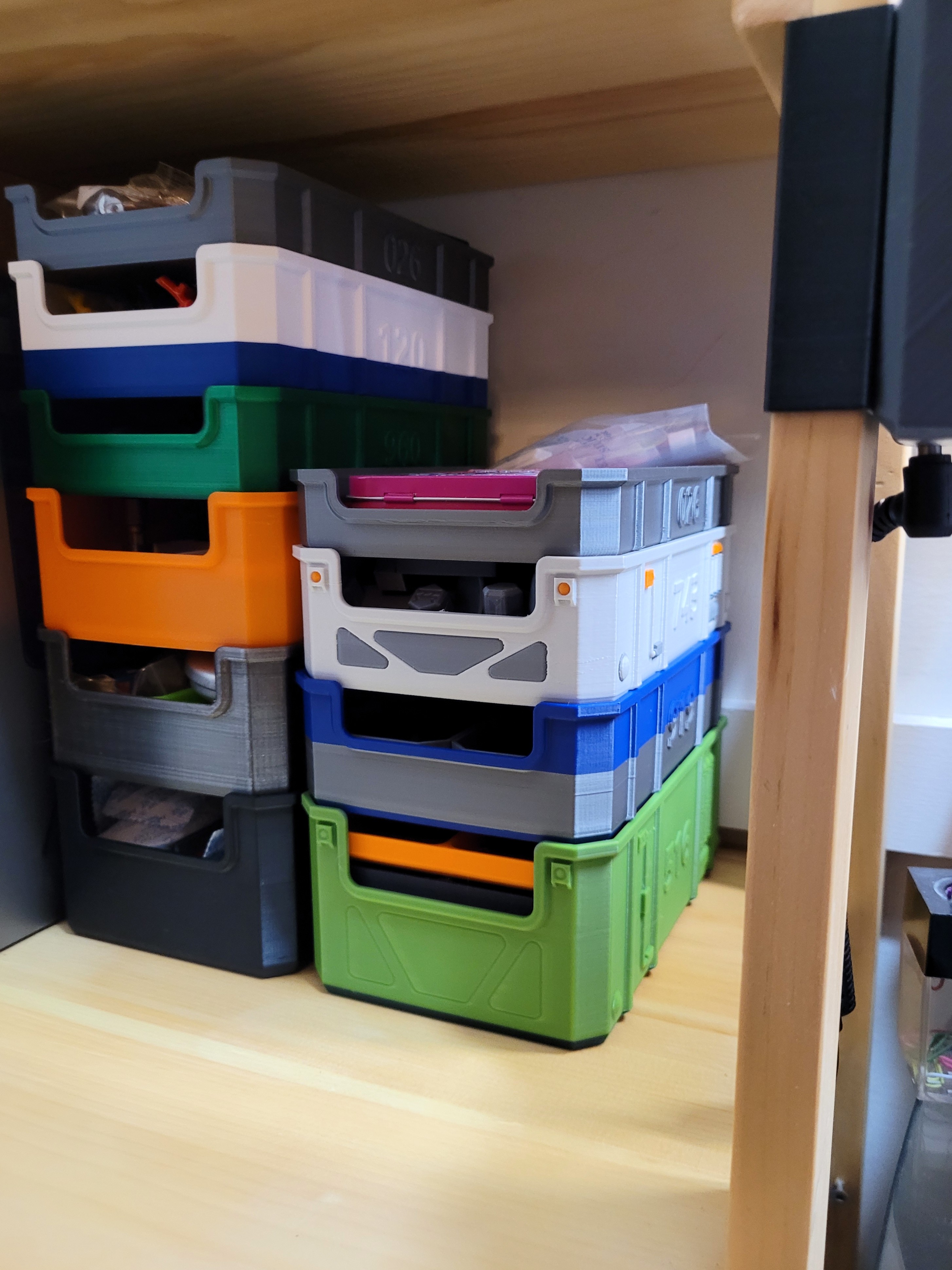 Sci-Fi Stackable Storage Trays - 2026 Remix — miniatura 4