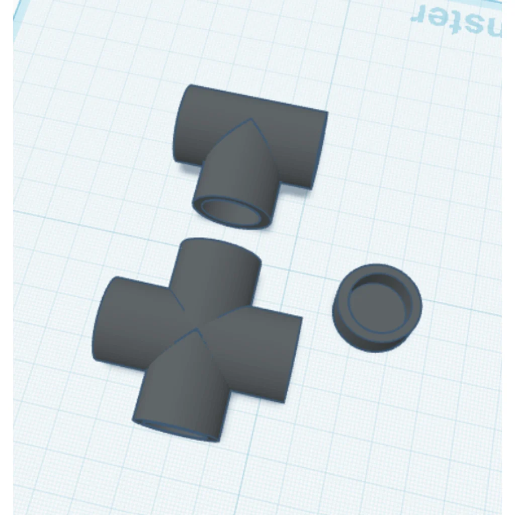 16mm PVC adapters