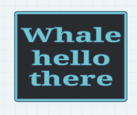 Whale Sign