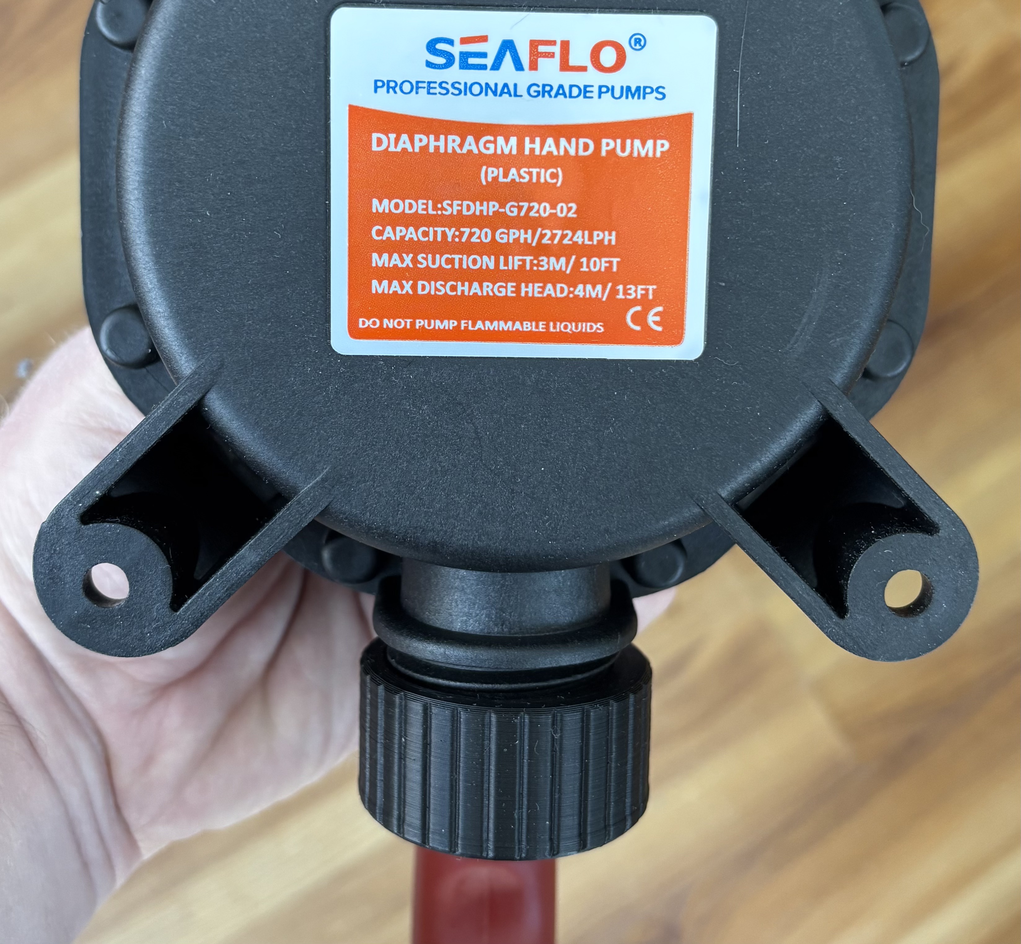 1 ½" UNC threaded cap