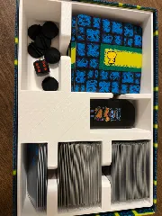 Dungeon Breakout board/card game box insert