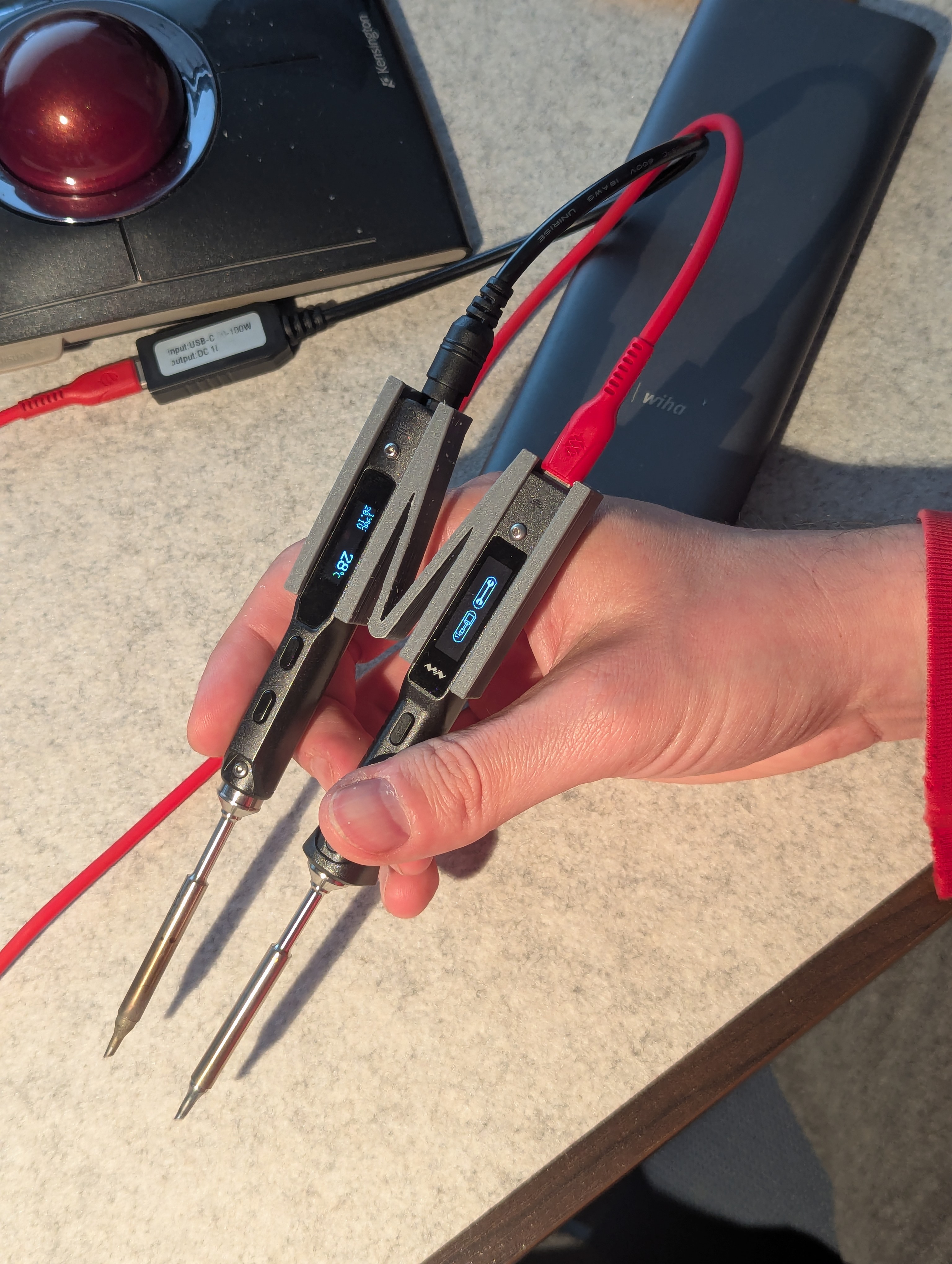 TS100 TS101 soldering iron tweezers