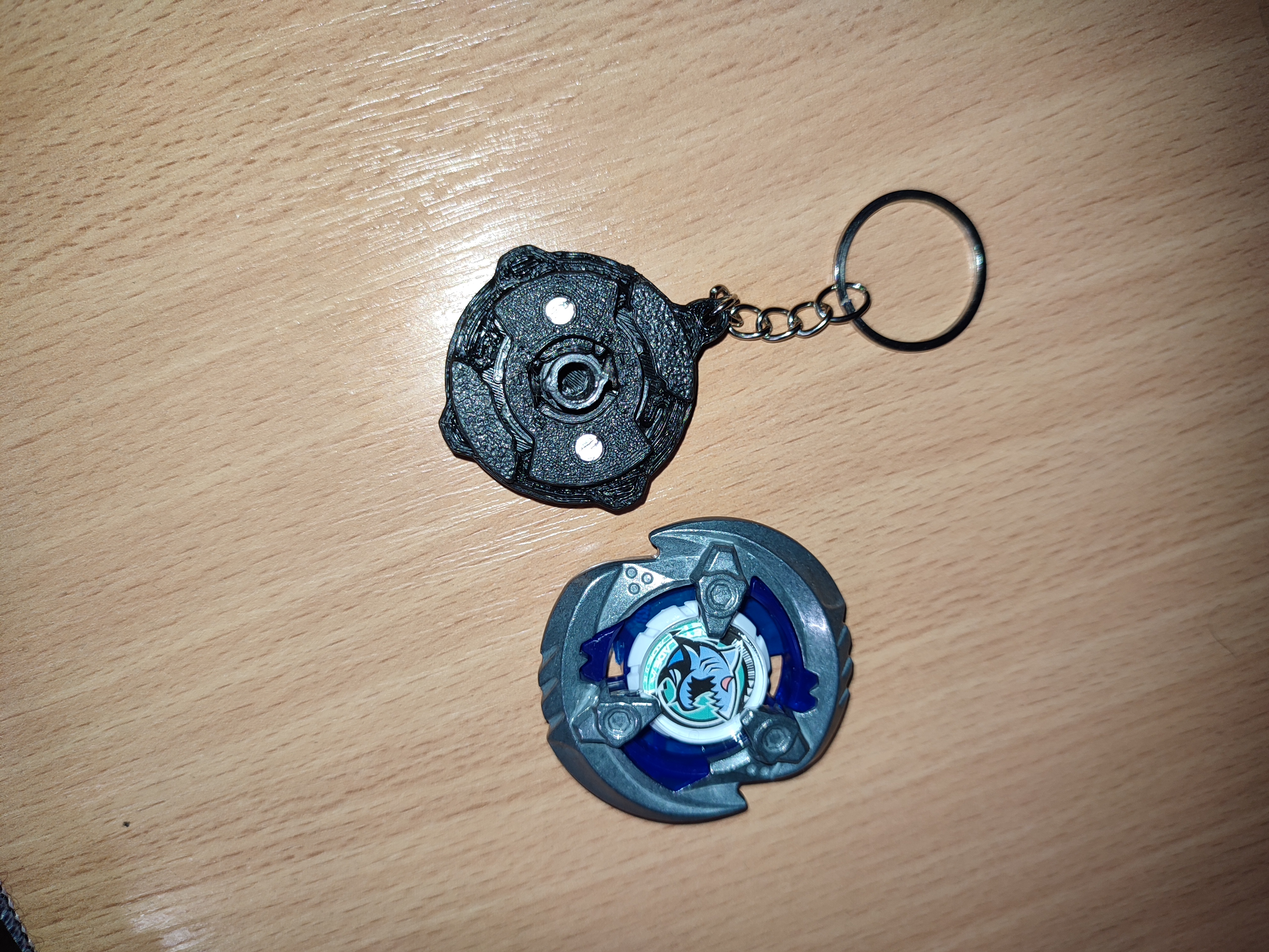Beyblade X keychain 3D model