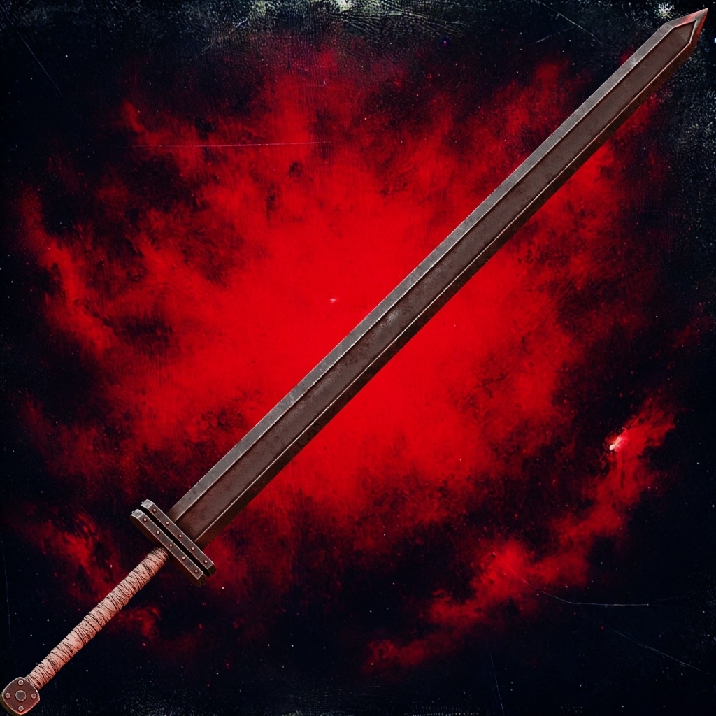 RAIDER SWORD BERSERK Life Size Cosplay Replica STL Fan Art Model