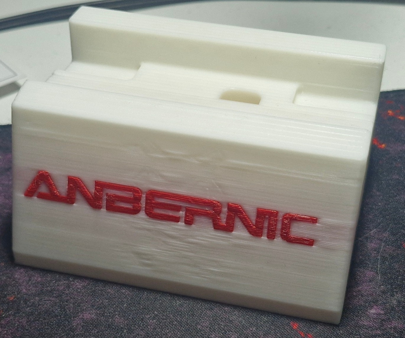 USB charging dock for RG35XXSP: Anbernic logo remix