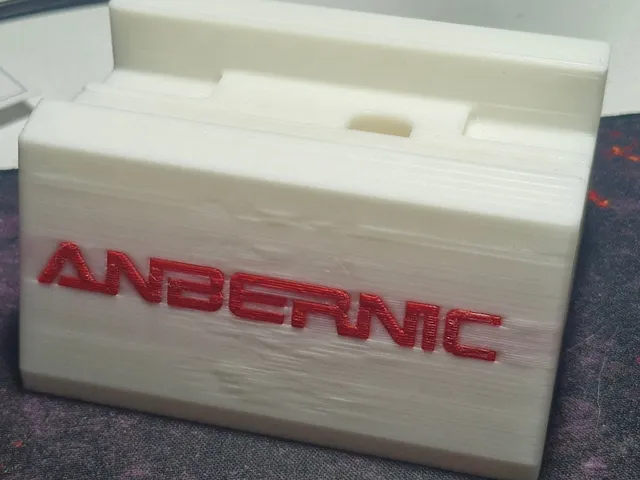 USB charging dock for RG35XXSP: Anbernic logo remix