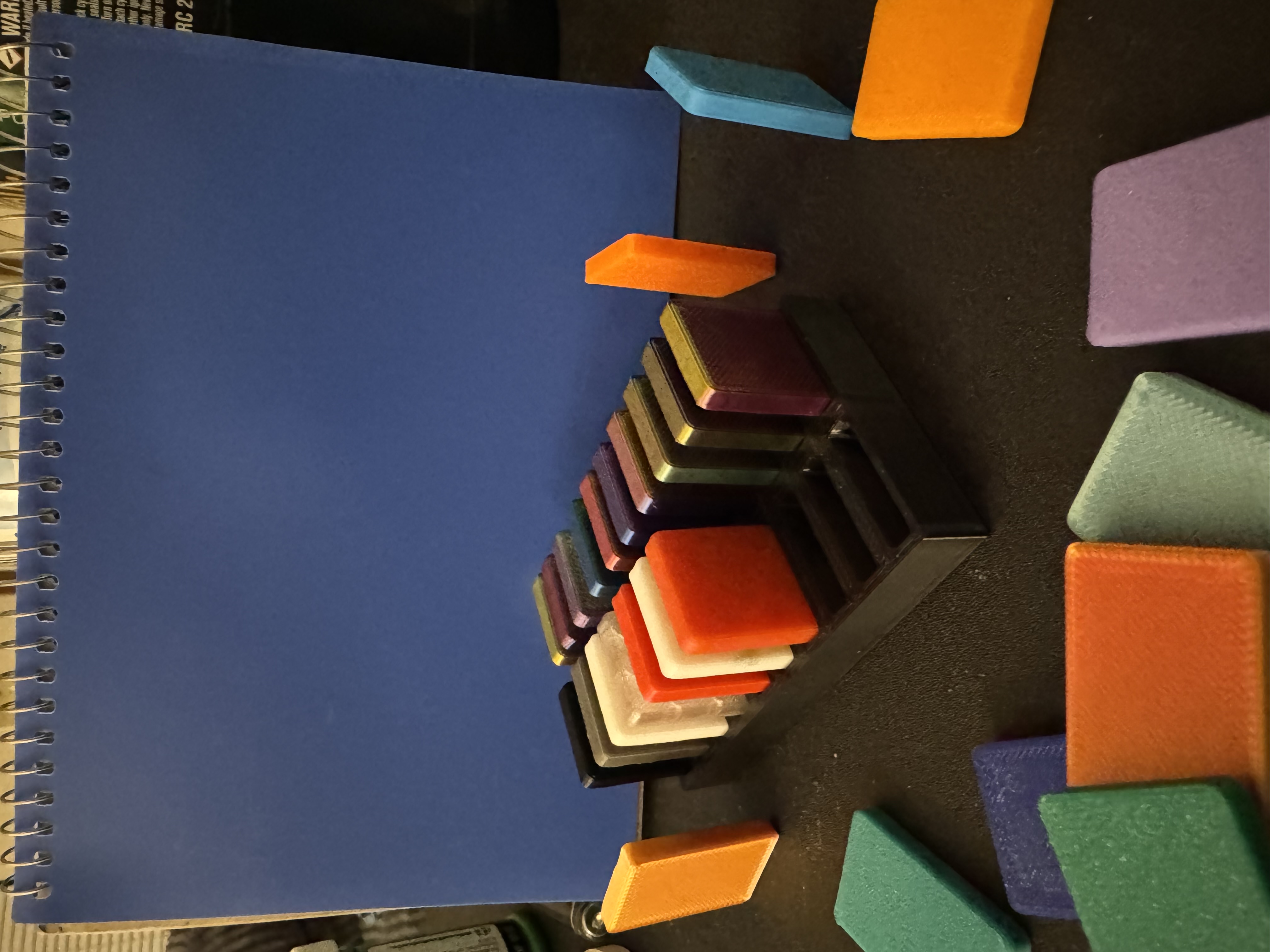 Filament Swatch Cards and Stand