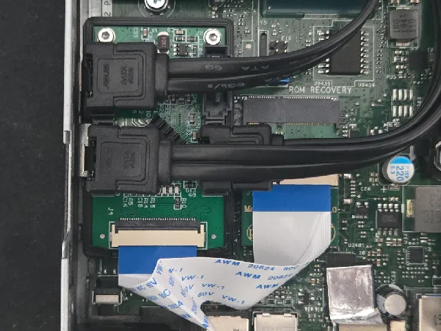 M.2 E Key SATA 4 port controller holder for Dell Optiplex 7070 micro