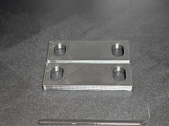 1U Rail Shim for 10-inch mini-rack (3.5mm thickness)