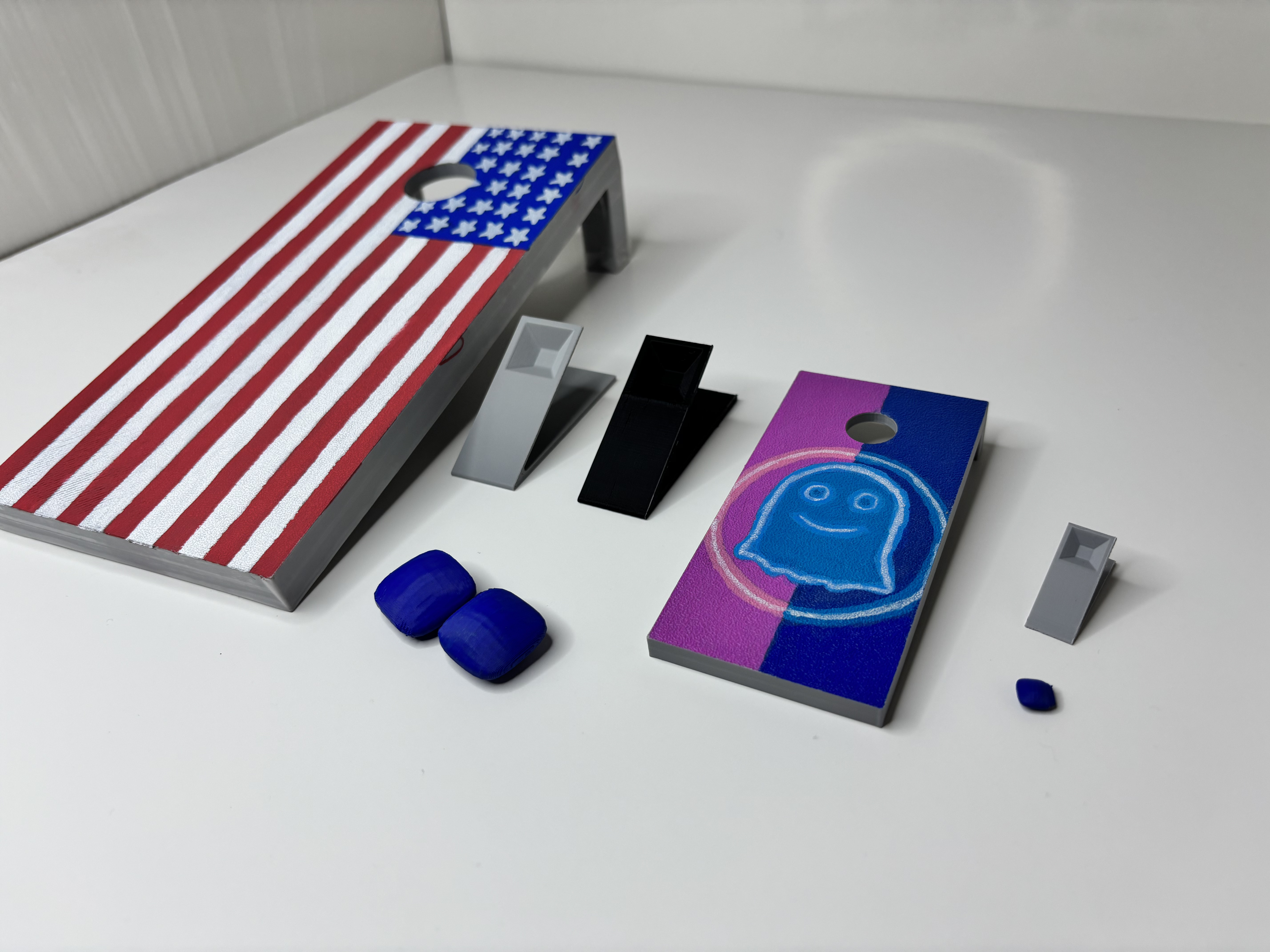 Mini Cornhole Desk Game (Bean Bag Toss)