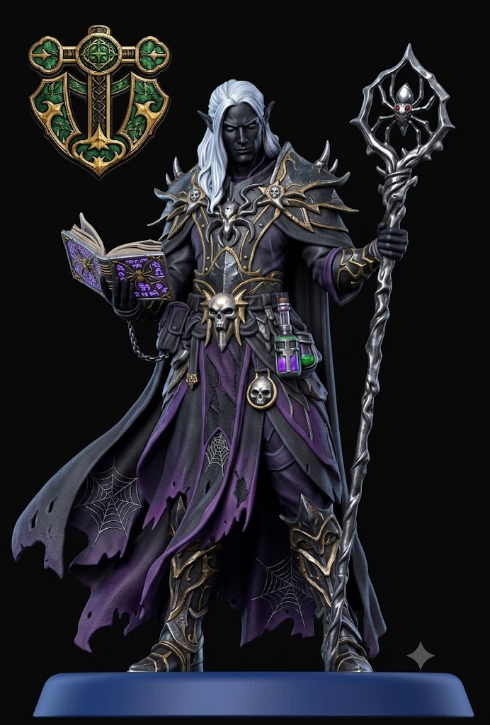 Drow Wizard — thumbnail 2