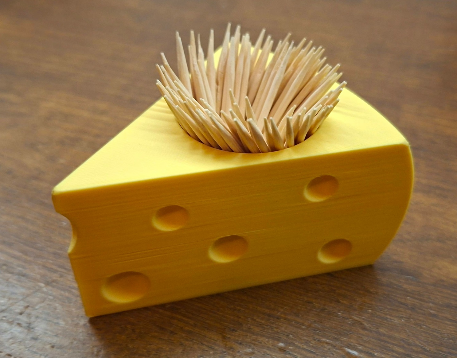 Cheese pick holder