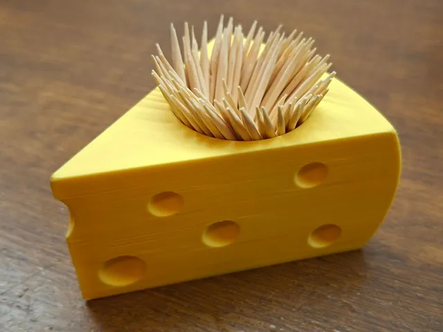 Cheese pick holder