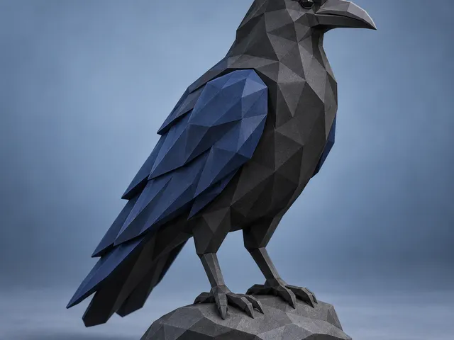 Low Poly Raven